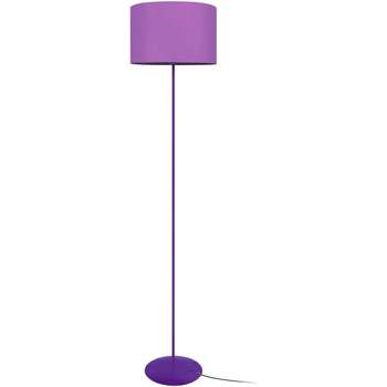 Casa Lámparas de pie Tosel Lámpara de pie redondo metal púrpura Violeta