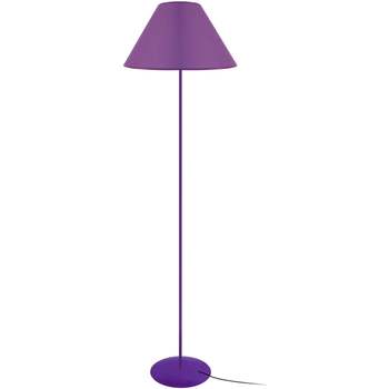 Casa Lámparas de pie Tosel Lámpara de pie redondo metal púrpura Violeta