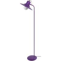 Casa Lámparas de pie Tosel Lámpara de pie de lectura rectangular metal púrpura Violeta