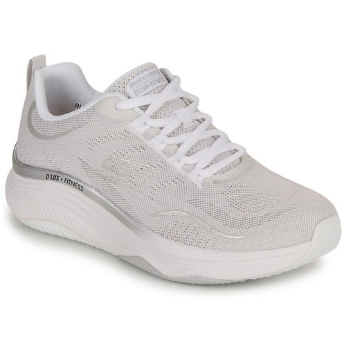 Zapatos Mujer Zapatillas bajas Skechers RELAXED FIT: D'LUX FITNESS - PURE GLAM Blanco