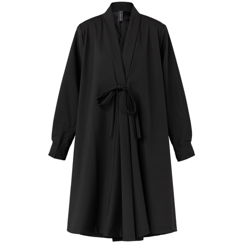 textil Mujer Abrigos Wendy Trendy Coat 110775 - Black Negro