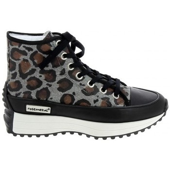 Zapatos Mujer Deportivas Moda Rosemetal Frebuans Leopard Multicolor