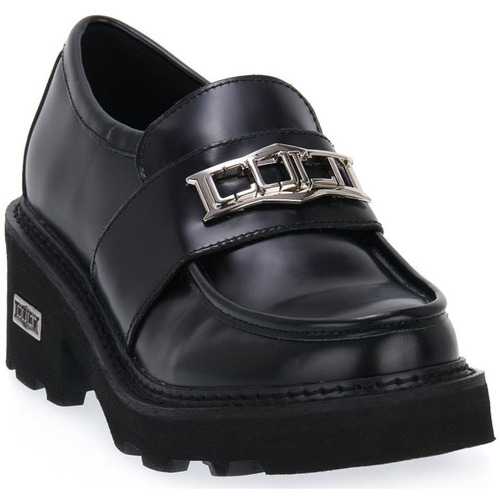 Zapatos Mujer Botas Cult GRACE 3543 BEATLE LOW W LEATHER BLACK Negro