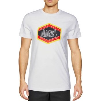 textil Hombre Tops y Camisetas Diesel A06497 0GRAI T-DIEGOR-100 Blanco