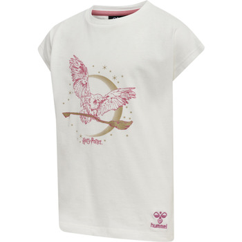 textil Niños Camisetas manga corta hummel T-shirt enfant  Harry Potter Diez Blanco