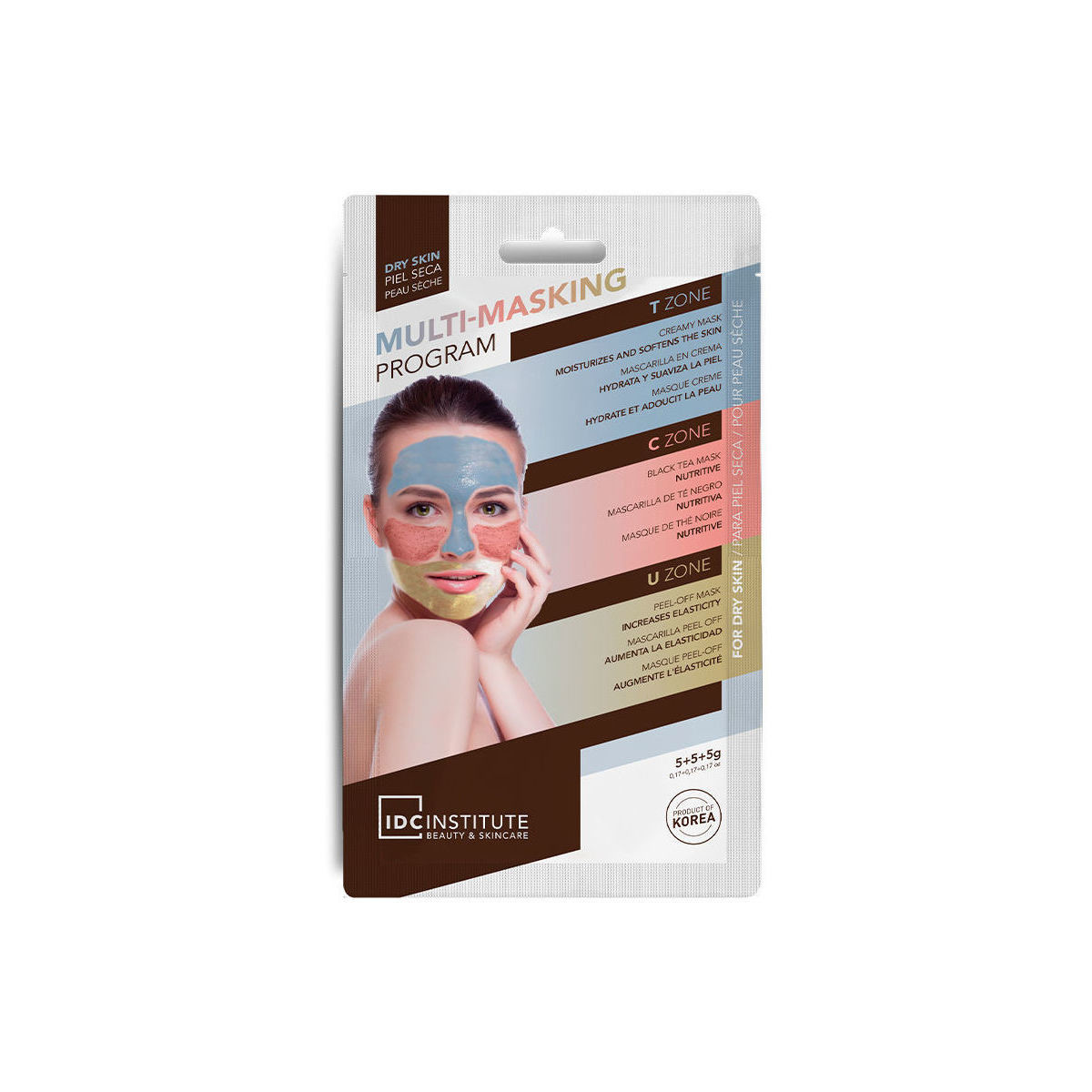 Accesorios textil Mascarilla Idc Institute Multi-masking Program For Dry Skin 
