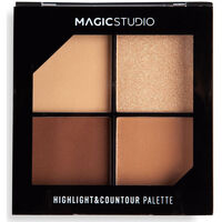 Belleza Colorete & polvos Magic Studio Highlight & Countour Palette 2,8 Gr 