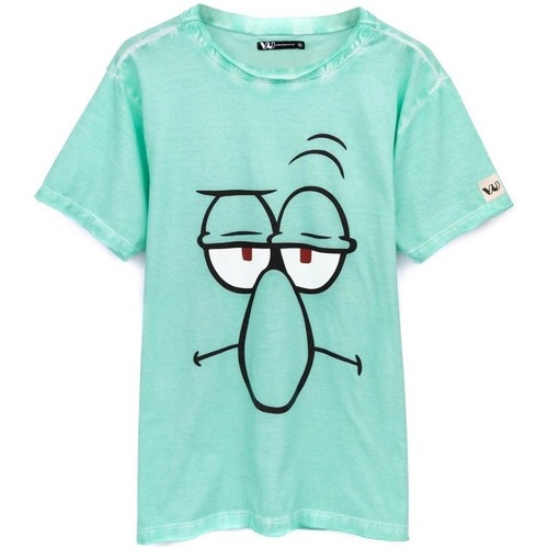textil Camisetas manga larga Spongebob Squarepants NS6891 Verde