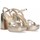 Zapatos Mujer Sandalias Etika 67213 Oro