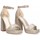 Zapatos Mujer Sandalias Etika 67232 Oro