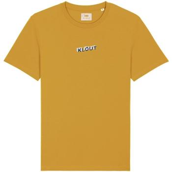 textil Camisetas manga corta Klout T-SHIRT 3D Amarillo