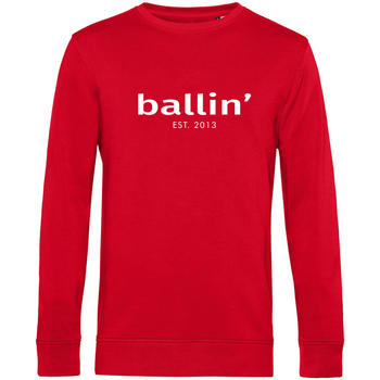 textil Hombre Sudaderas Ballin Est. 2013 Basic Sweater Rojo