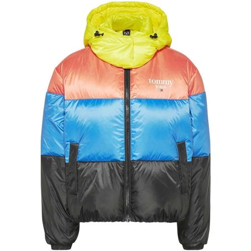 textil Mujer Abrigos Tommy Jeans TJW COLORBLOCK PUFFER Multicolor