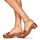 Zapatos Mujer Zuecos (Mules) Lauren Ralph Lauren ROXANNE-SANDALS-FLAT SANDAL Cognac