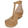 Zapatos Mujer Sandalias Lauren Ralph Lauren ELISE-SANDALS-FLAT SANDAL Beige