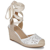 Zapatos Mujer Sandalias Lauren Ralph Lauren PAISLEE EYLT-ESPADRILLES-WEDGE Blanco