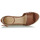 Zapatos Mujer Sandalias Lauren Ralph Lauren HAANA-ESPADRILLES-WEDGE Cognac