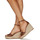Zapatos Mujer Sandalias Lauren Ralph Lauren HAANA-ESPADRILLES-WEDGE Cognac