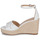 Zapatos Mujer Sandalias Lauren Ralph Lauren HAANA-ESPADRILLES-WEDGE Blanco