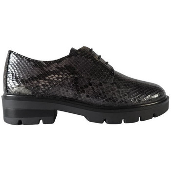 Zapatos Mujer Zapatillas bajas 24 Hrs 24HRS ZAPATO BLUCHER CHAROL REPT Negro