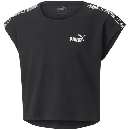 textil Niña Tops y Camisetas Puma  Negro