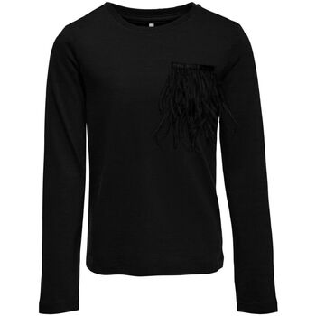 textil Niña Tops y Camisetas Only 15278135 KOGFEATHER-BLACK Negro