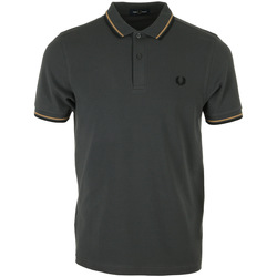 textil Hombre Tops y Camisetas Fred Perry Twin Tipped Shirt Gris