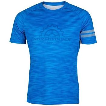 textil Hombre Tops y Camisetas Northfinder Derinky TR-3536MB, Azul Azul