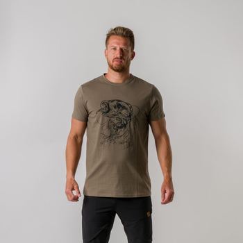 textil Hombre Tops y Camisetas Northfinder ARCHIE TR-3810AD, Tamac Marrón