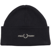 Accesorios textil Hombre Gorro Fred Perry Graphic Beanie Negro