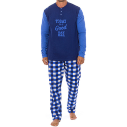 textil Hombre Pijama Kisses&Love KL130149 Azul