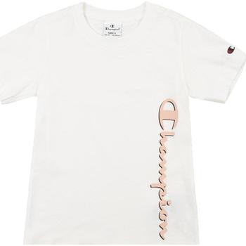 textil Mujer Camisetas manga corta Champion 114413-WW001-WHT Blanco