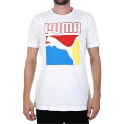 textil Hombre Camisetas manga corta Puma 578157-52 Blanco
