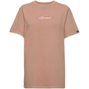 textil Mujer Camisetas manga corta Ellesse SGM13148-BROWN Marrón