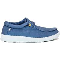 Zapatos Hombre Deportivas Moda Pitas WP150-WALLABI AZUL Azul