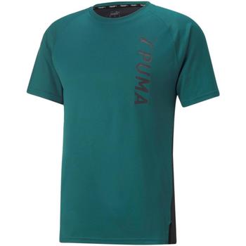 textil Hombre Camisetas manga corta Puma 522119-24 Verde