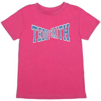textil Niña Tops y Camisetas Teddy Smith  Rosa