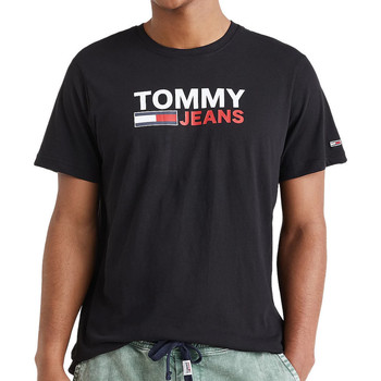textil Hombre Tops y Camisetas Tommy Hilfiger  Negro