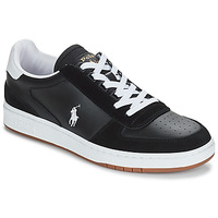 Zapatos Zapatillas bajas Polo Ralph Lauren POLO CRT PP-SNEAKERS-ATHLETIC SHOE Negro / Blanco