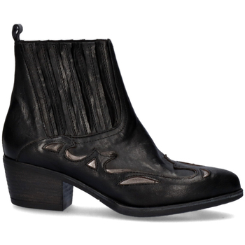 Zapatos Mujer Botines Exé Shoes BOTÍN COWBOY BELA-636 BLACK BLACK