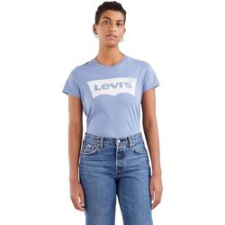 textil Mujer Camisetas manga corta Levi's 17369-1746 Azul