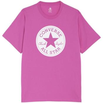 textil Hombre Camisetas manga corta Converse 10023854-A05 Rosa