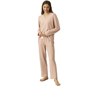 textil Mujer Pijama J And J Brothers JJBCP1301 Rosa