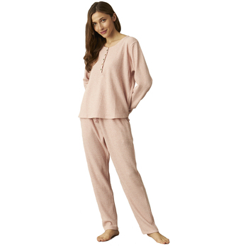 textil Mujer Pijama J And J Brothers JJBCP1901 Rosa