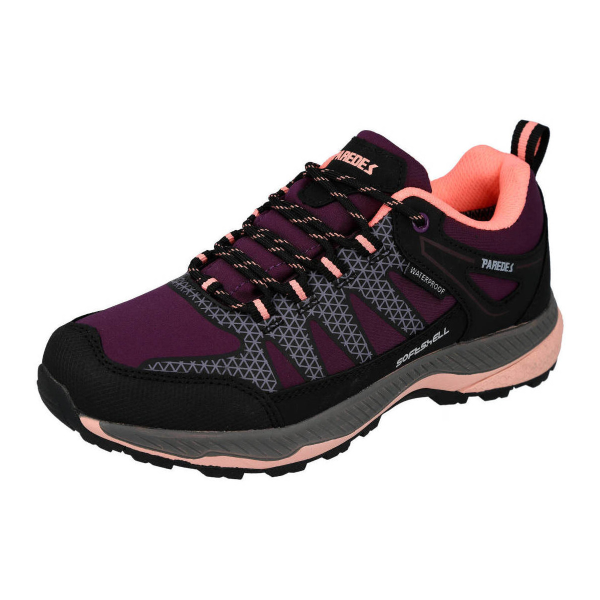 Zapatos Mujer Senderismo L&R Shoes LRLT20192 Negro