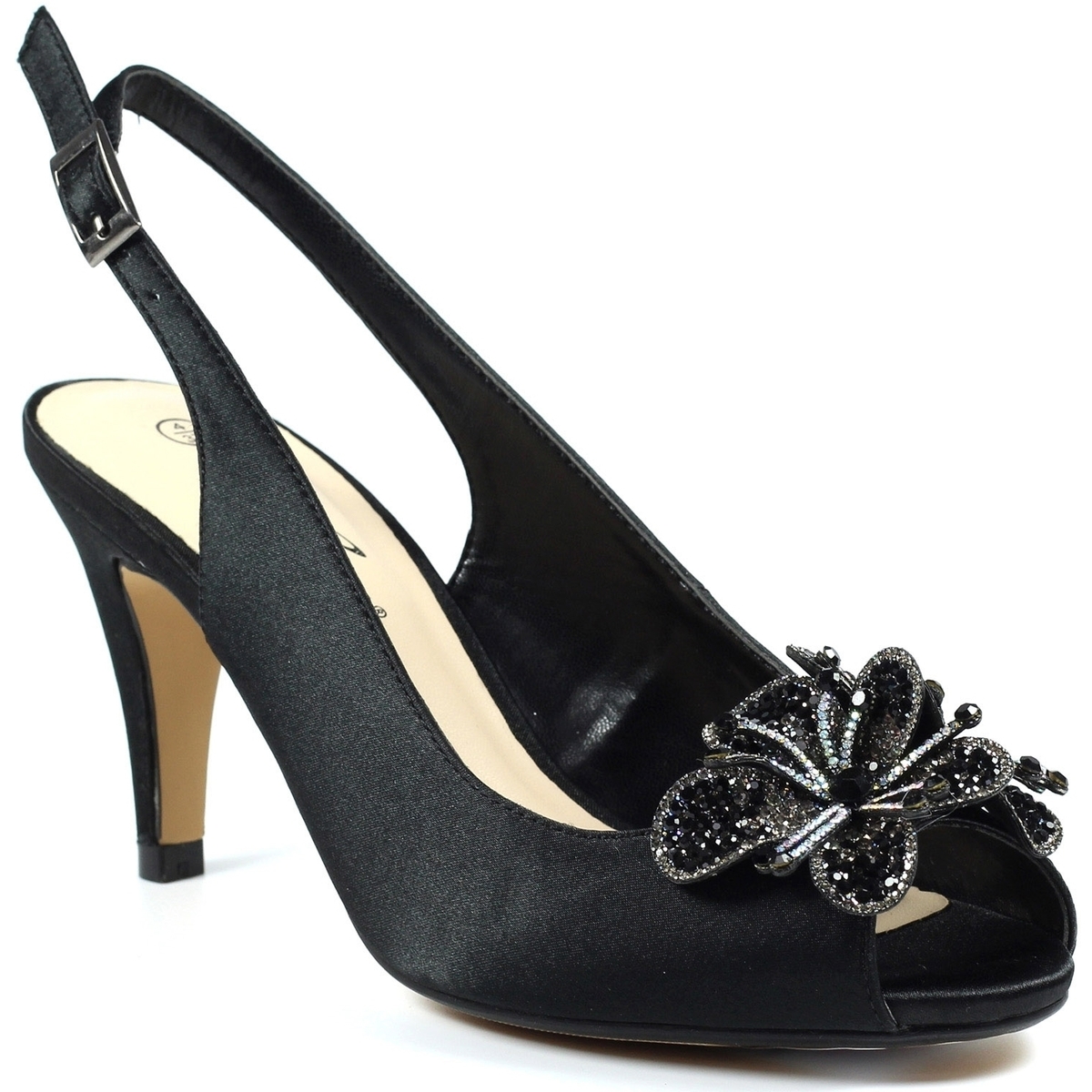 Zapatos Mujer Zapatos de tacón Lunar Ankara Negro