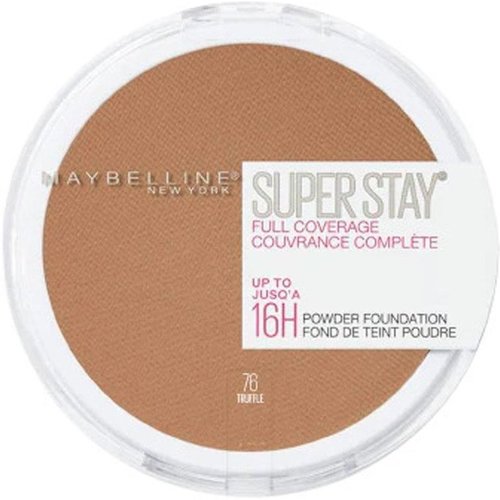 Belleza Mujer Base de maquillaje Maybelline New York Superstay 16H Powder Foundation - 76 Truffle - 76 Truffle Beige