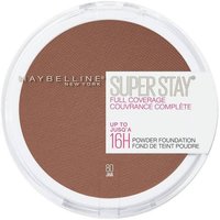 Belleza Mujer Base de maquillaje Maybelline New York Superstay 16H Powder Foundation - 80 Java - 80 Java Marrón