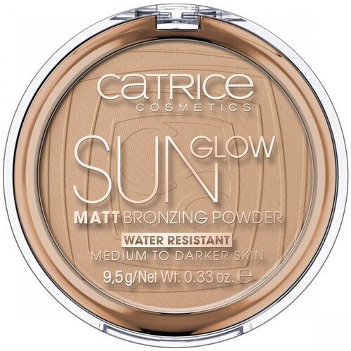 Belleza Mujer Colorete & polvos Catrice Polvo Bronceador Sun Glow Matt Marrón
