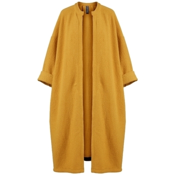 textil Mujer Abrigos Wendy Trendy Coat 110880 - Mustard Amarillo